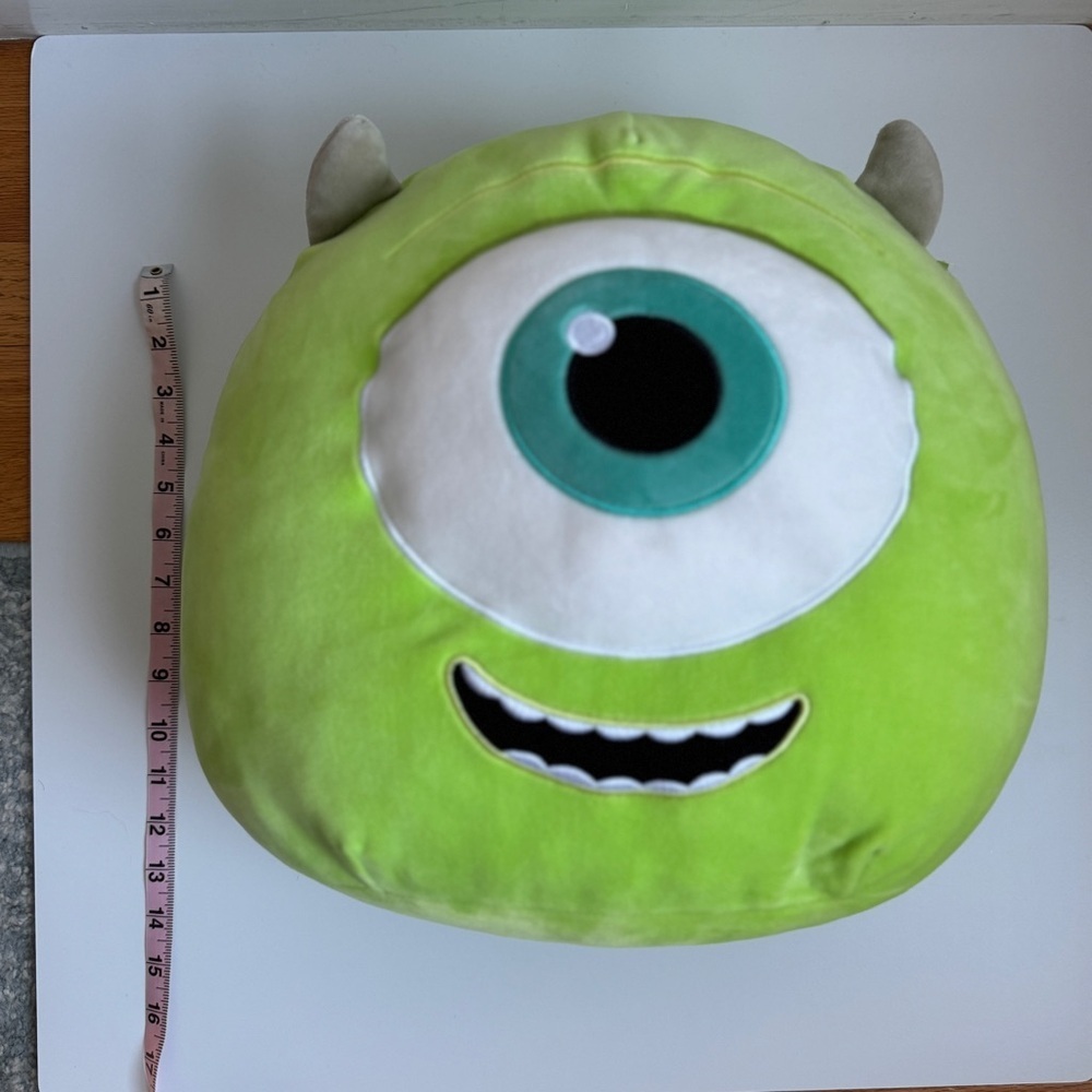 Squishmallow 14” Monsters Inc. Mike Wazowski - Picture 7 of 7